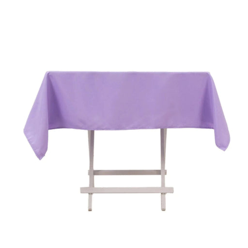 54"x54" Premium Square Polyester Tablecloth TAB_5454_LAV_PRM