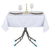 54"x54" Premium Square Polyester Tablecloth TAB_5454_WHT_PRM