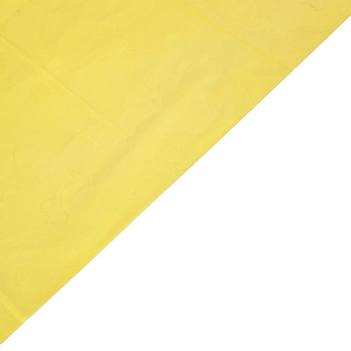 54x108" Disposable Plastic Table Cover Tablecloth