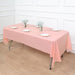 54x108" Disposable Plastic Table Cover Tablecloth