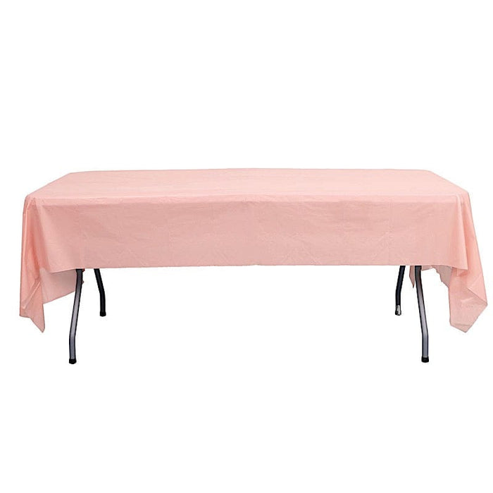 54x108" Disposable Plastic Table Cover Tablecloth TAB_PVC_S02_046