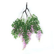 55" Silk Wisteria Vine Hanging Artificial Flower Chandelier