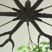 55" Silk Wisteria Vine Hanging Artificial Flower Chandelier