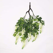 55" Silk Wisteria Vine Hanging Artificial Flower Chandelier ARTI_CEIL_WIST001_L_CRM