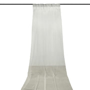 5ft x 14ft Premium Chiffon Sheer Backdrop Curtain Window Drape Panel