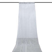 5ft x 14ft Premium Chiffon Sheer Backdrop Curtain Window Drape Panel