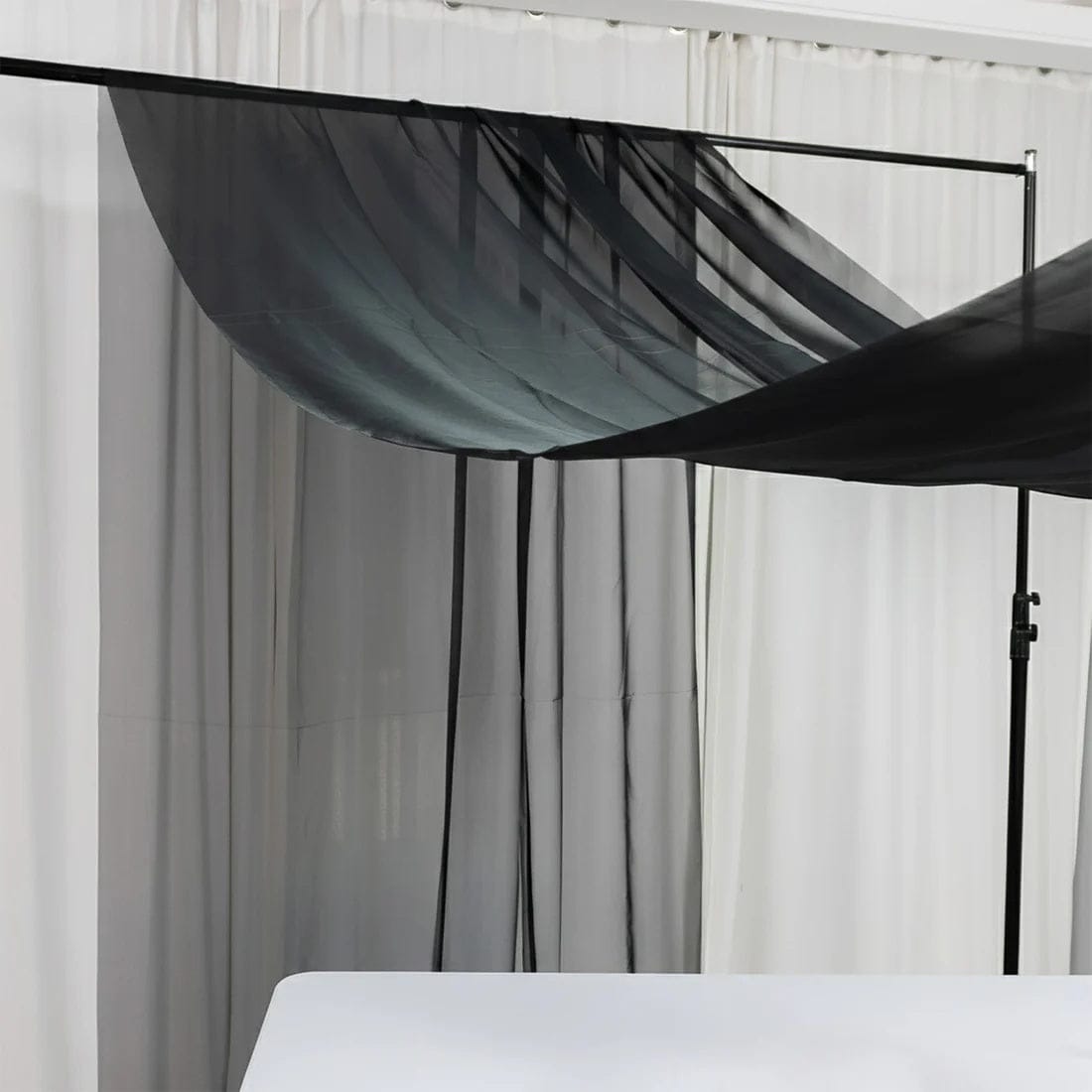 5ft x 20ft Chiffon Sheer Backdrop Curtain Panel Ceiling Drape