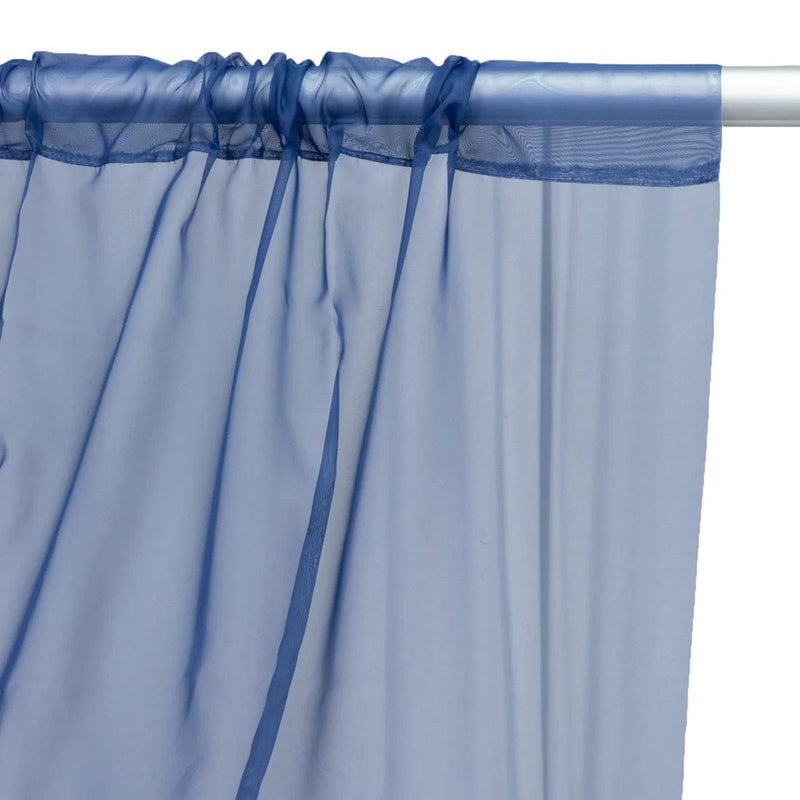 5ft x 20ft Chiffon Sheer Backdrop Curtain Panel Ceiling Drape