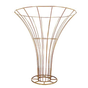 6.5 ft Floor Standing Blossom Metal Tree Flower Frame - Gold IRON_STND17_80_GOLD