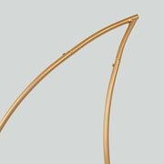 6.5 ft Metal Crescent Moon Wedding Arch Backdrop Stand - Gold BKDP_STND_MOON_7_GOLD