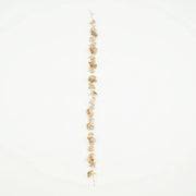 6.5 ft Metallic Artificial Magnolia and Jasmine Leaves Garland - Gold ARTI_METLIC32_GOLD