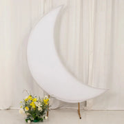 6.5 ft Spandex Crescent Moon Wedding Arch Cover