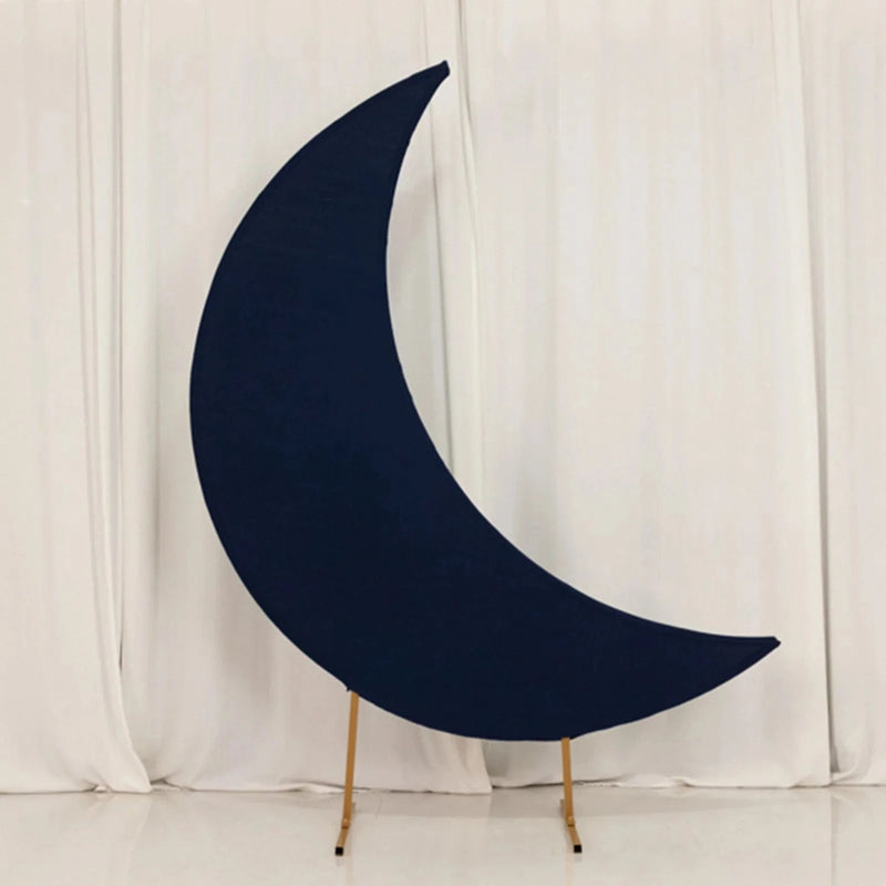 6.5 ft Spandex Crescent Moon Wedding Arch Cover