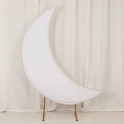 6.5 ft Spandex Crescent Moon Wedding Arch Cover