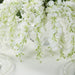 6 Artificial 21" Wisteria Silk Flowers Bushes Hanging Vines