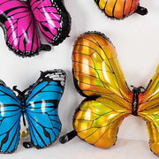 6 Butterfly Mylar Foil Balloons - Assorted BLOON_FOL0026_BUT_MIX