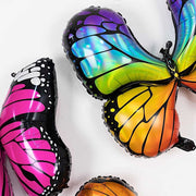 6 Butterfly Mylar Foil Balloons - Assorted BLOON_FOL0026_BUT_MIX