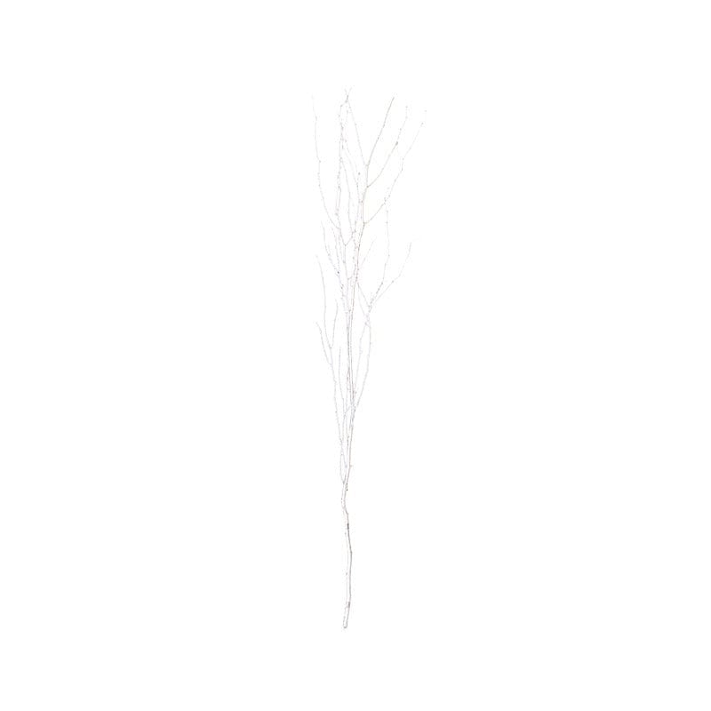 6 Decorative Birch Tree Branches - White