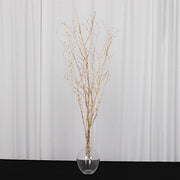 6 Decorative Birch Tree Branches - White