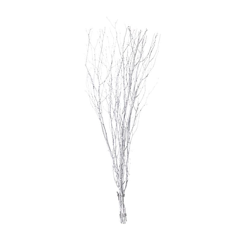 6 Decorative Birch Tree Branches - White ARTI_BRCH02_46_SILV