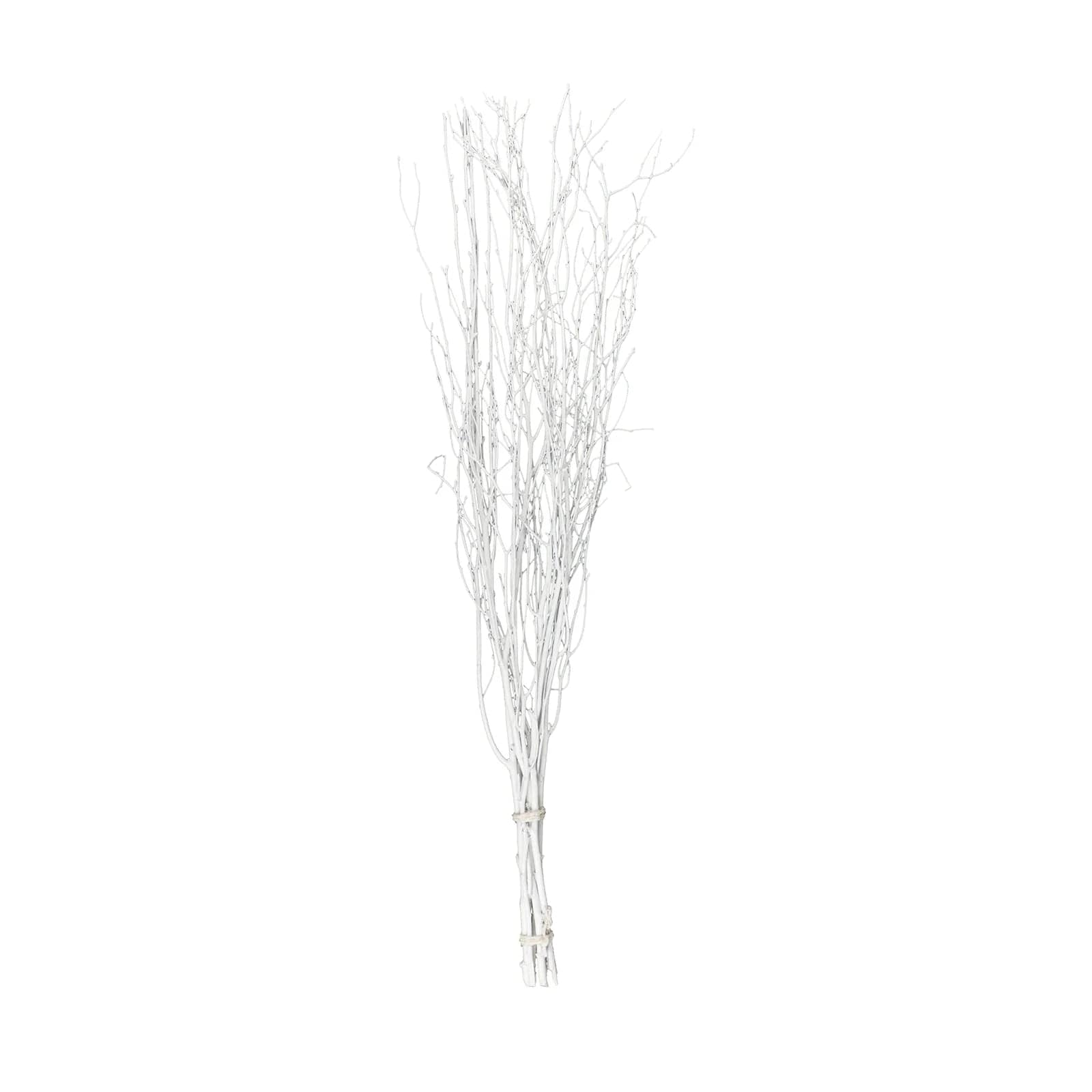 6 Decorative Birch Tree Branches - White ARTI_BRCH02_46_WHT-1