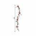 6 ft Artificial Rose Peony Flower Garland