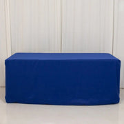 6 ft Fitted Premium Polyester Rectangle Tablecloth