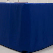 6 ft Fitted Premium Polyester Rectangle Tablecloth