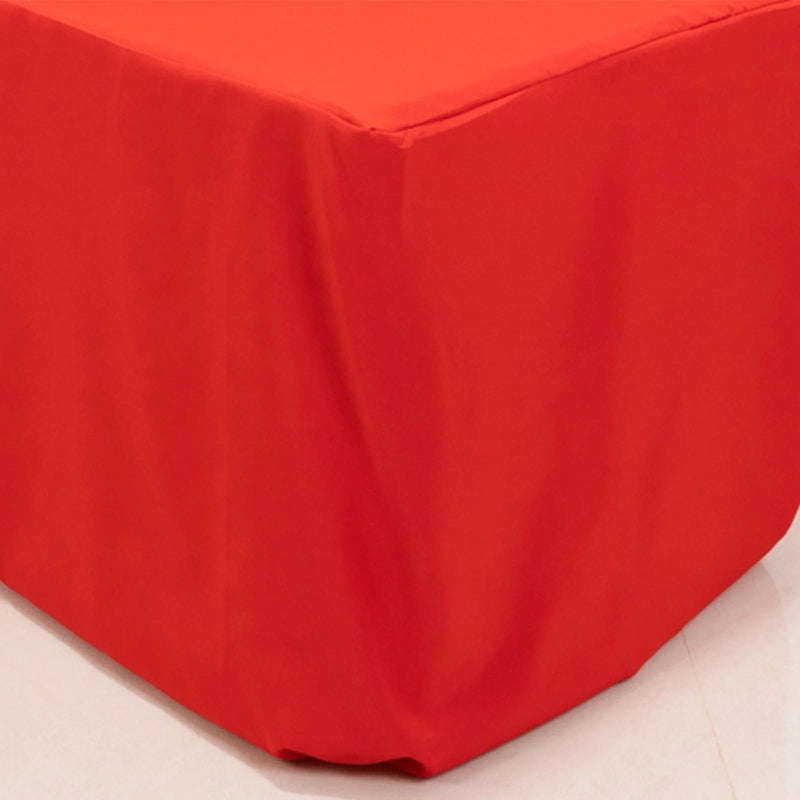 6 ft Fitted Premium Polyester Rectangle Tablecloth
