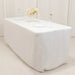 6 ft Fitted Premium Polyester Rectangle Tablecloth
