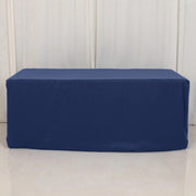 6 ft Fitted Premium Polyester Rectangle Tablecloth