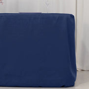 6 ft Fitted Premium Polyester Rectangle Tablecloth