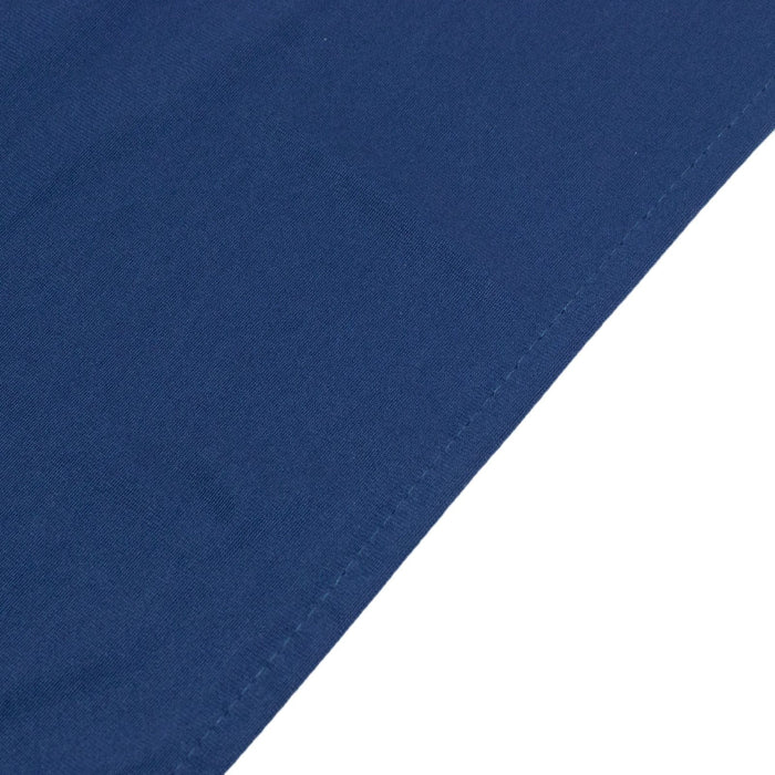 6 ft Fitted Scuba Polyester Rectangle Tablecloth