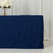6 ft Fitted Scuba Polyester Rectangle Tablecloth