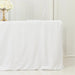 6 ft Fitted Scuba Polyester Rectangle Tablecloth