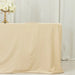6 ft Fitted Scuba Polyester Rectangle Tablecloth