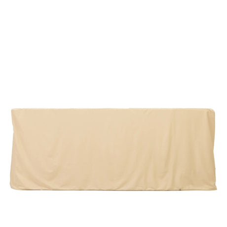 6 ft Fitted Scuba Polyester Rectangle Tablecloth TAB_SCUBA_FIT6_081
