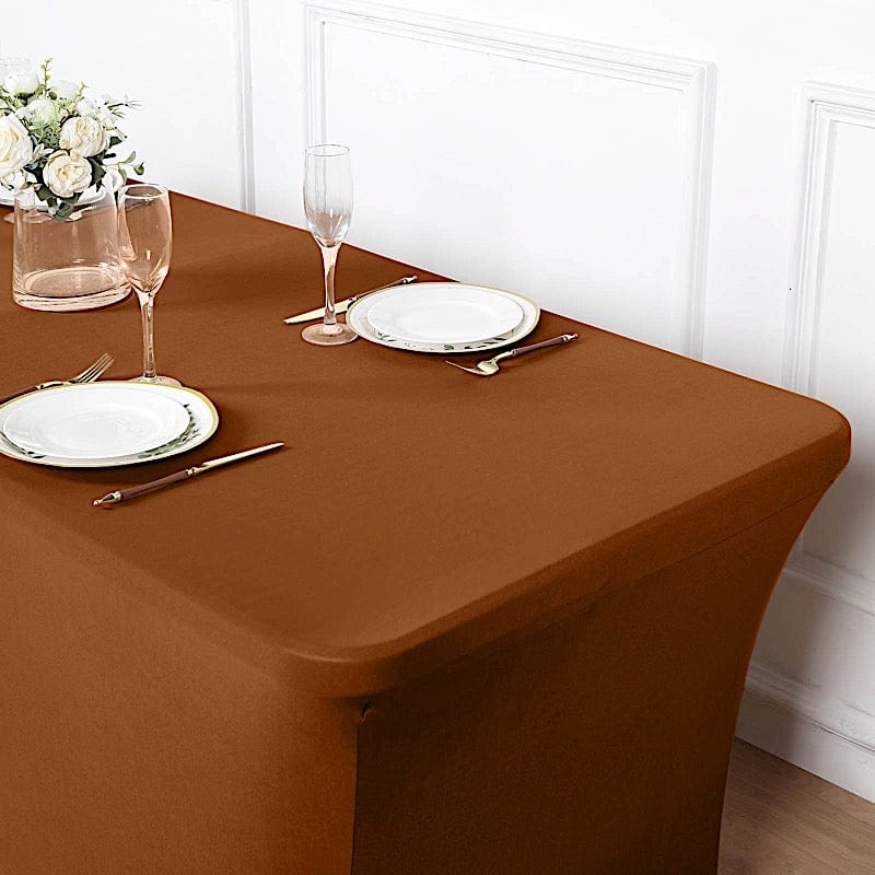 6 ft Fitted Spandex Tablecloth 72" x 30" x 30"