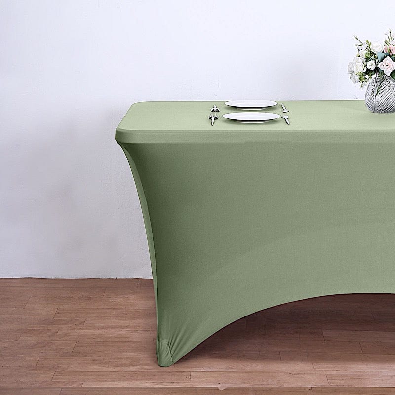 6 ft Fitted Spandex Tablecloth 72" x 30" x 30"