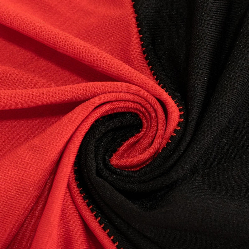 6 ft Fitted Spandex Tablecloth Cross Over Rectangular Table Cover