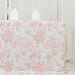 6 ft French Toile Fitted Polyester Rectangle Tablecloth