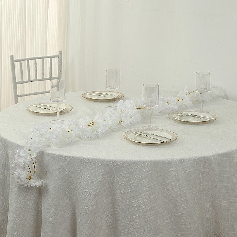 6 ft LED Artificial Cherry Blossom Garland Fairy Lights - Pink