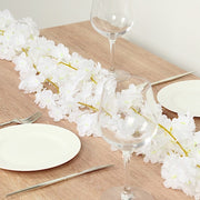 6 ft LED Artificial Cherry Blossom Garland Fairy Lights - Pink