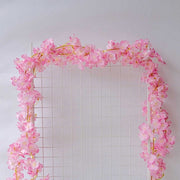 6 ft LED Artificial Cherry Blossom Garland Fairy Lights - Pink LEDSTR_ARTI_010_PINK