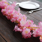 6 ft LED Artificial Cherry Blossom Garland Fairy Lights - Pink LEDSTR_ARTI_010_PINK