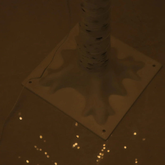 6 ft Lighted Birch Tree 350 LED Fairy Lights with Remote Timer - White LED_TREE04_6_WHT