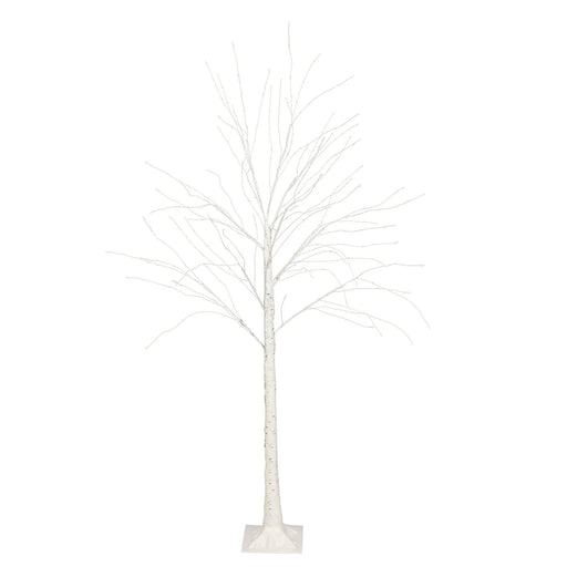 6 ft Lighted Birch Tree 350 LED Fairy Lights with Remote Timer - White LED_TREE04_6_WHT