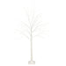 6 ft Lighted Birch Tree 350 LED Fairy Lights with Remote Timer - White LED_TREE04_6_WHT