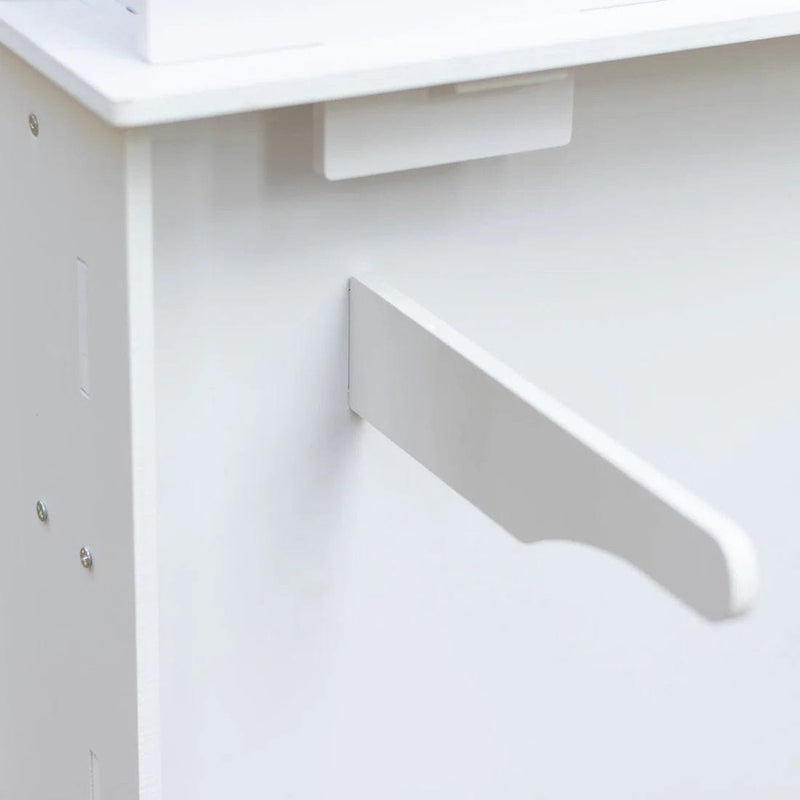 6 ft Mirrored Candy Cart Cupcake Dessert Display Stand with Wheels and Shelf