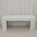 6 ft Open Back Fitted Polyester Rectangle Tablecloth